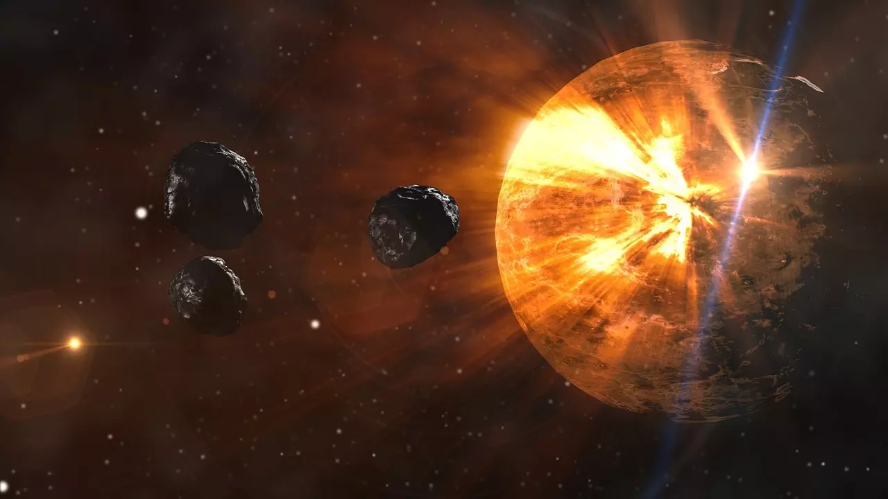 A mysterious substance found in an asteroid causes a stir at NASA