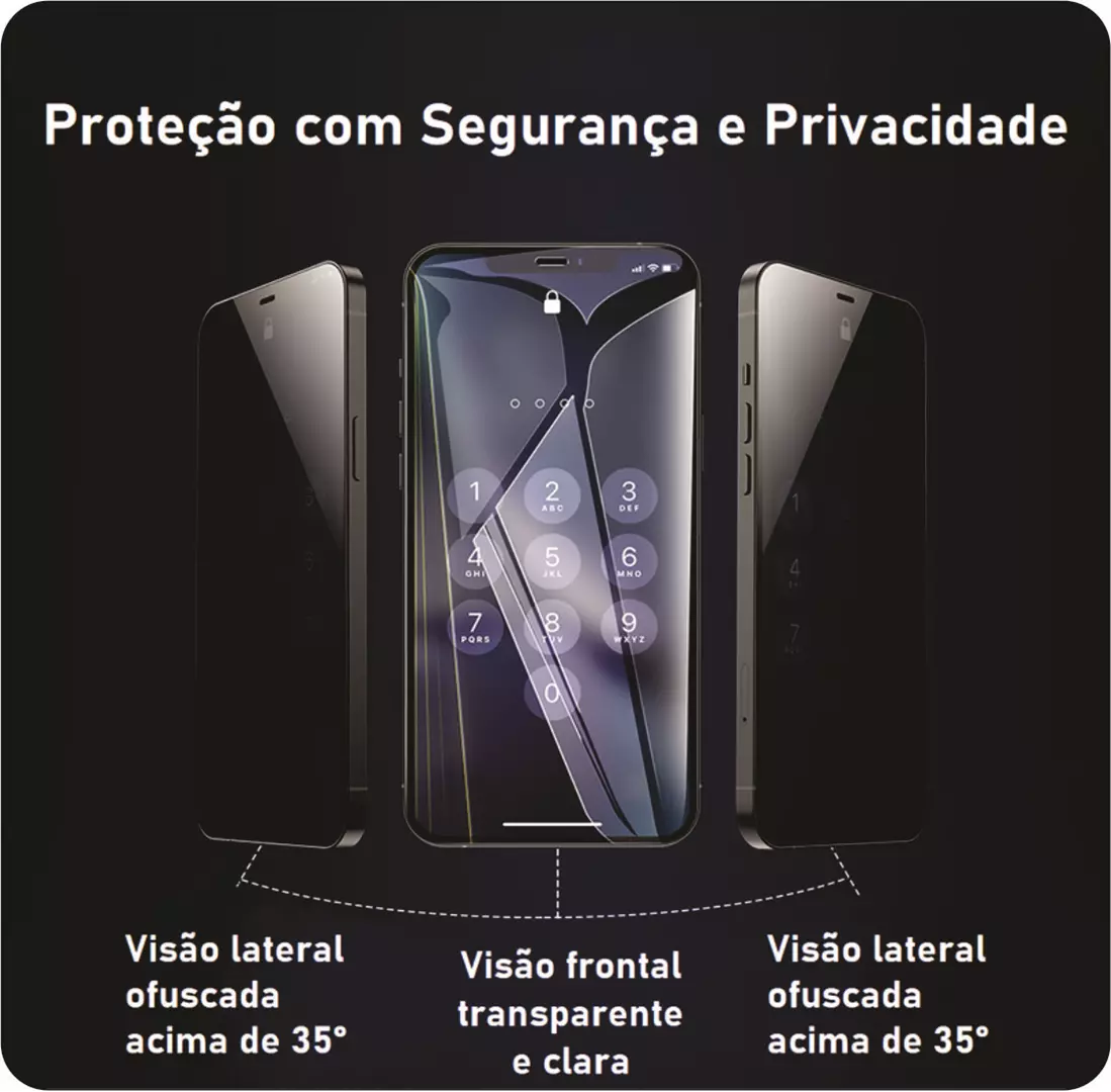 Película HydroGel Fosca Premium Privacidade