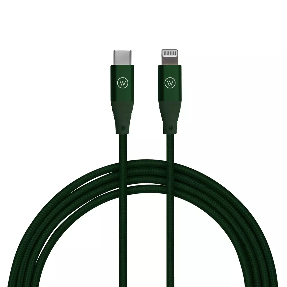 Cable Hard Verde Lightning - iWill