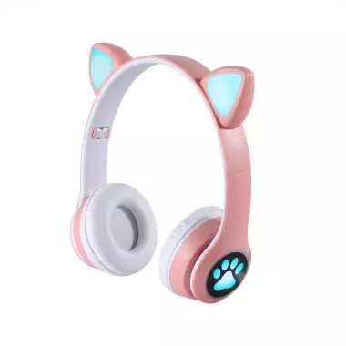 Headset BT Kids Cat Girl - Bright