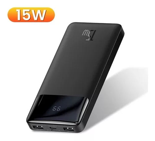 Power Bank 20000mah 15w Com Indicador De Carga - Baseus