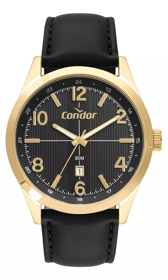 Relógio Condor Masculino Dourado