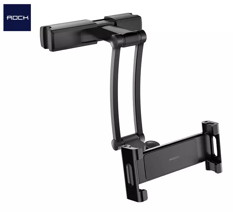 Suporte Encosto de Cabeça Veicular Extensível para Tablet & Smartphone da ROCK