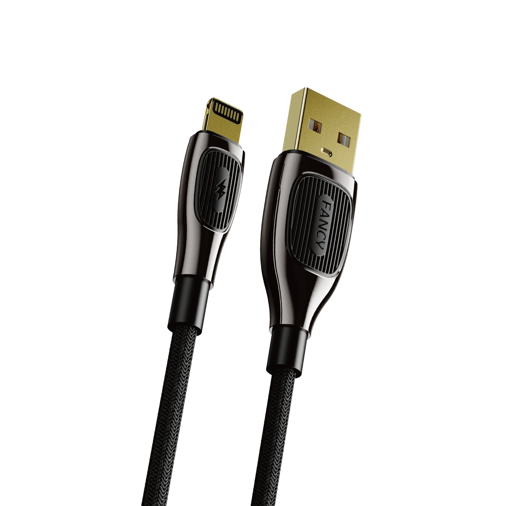 CA361 – Cabo de Dados Trançado Turbo 3A USB para Lightning