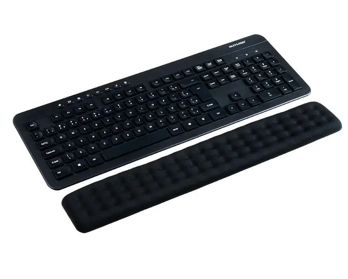 Apoio de Pulso Dot para Teclado Preto Multi - AC366