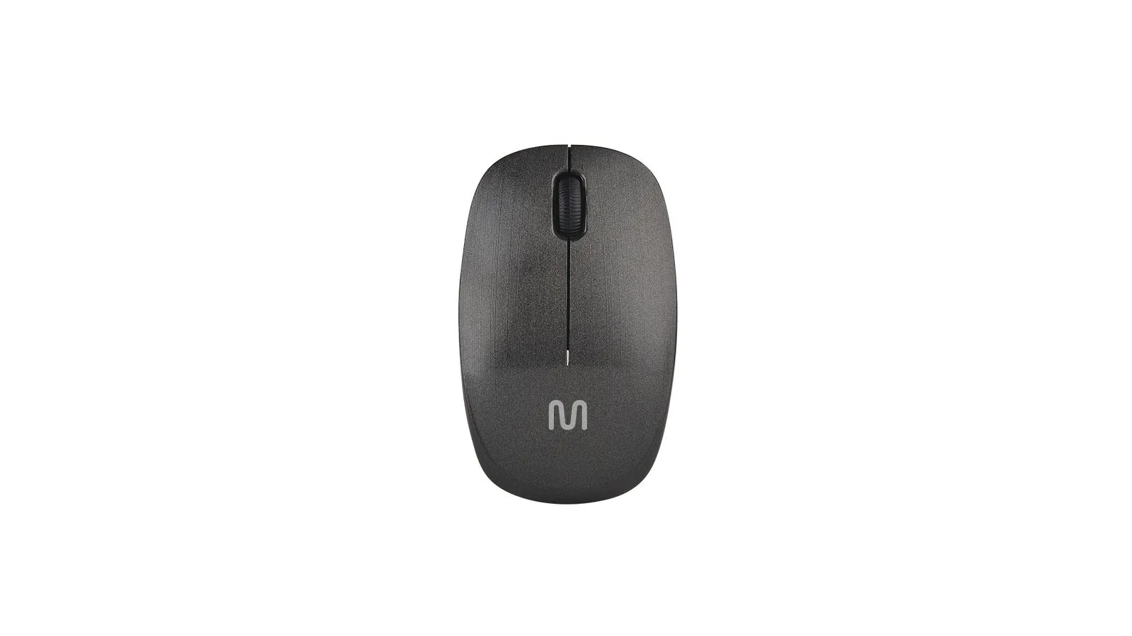 Mouse Sem Fio Standard Conexão Usb 1200dpi 3 Botões Design Ergonômico Preto - MS200