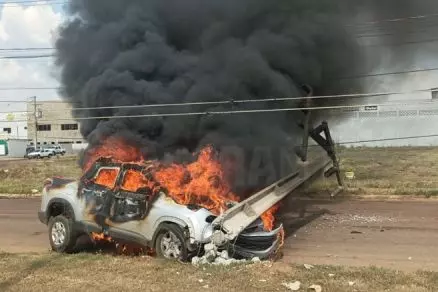 Médica morre carbonizada em Primavera do Leste