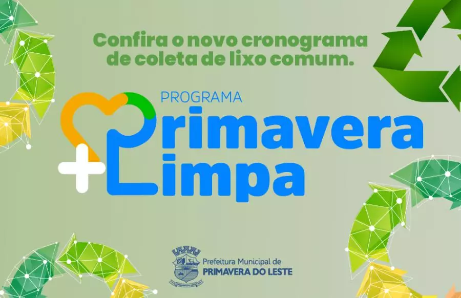 Primavera do Leste tem novo cronograma de coleta de lixo comum