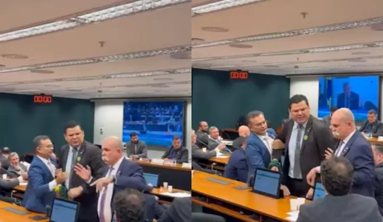 Reunião sobre homenagem a Elon Musk acaba em briga na Câmara dos Deputados: 