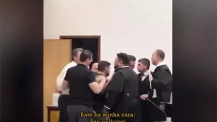 Confusão e gritaria: promotor chama advogado de 'safado' e 'pilantra' em tribunal no Paraná - VIDEO DA BRIGA