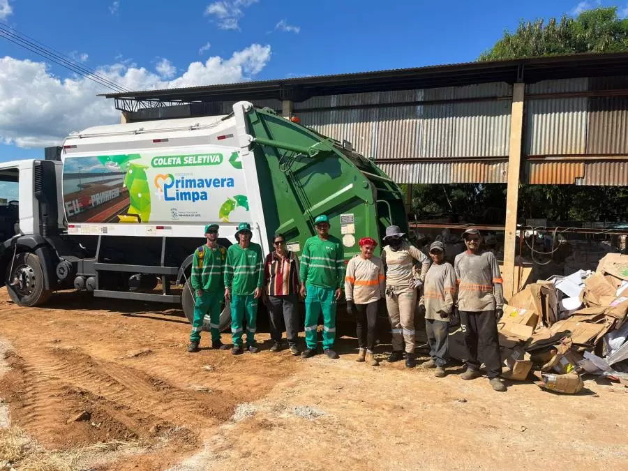 Prefeitura de Primavera do Leste inicia coleta de materiais recicláveis nos bairros