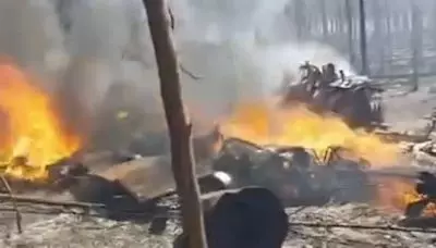 JATO CAI NO MATO GROSSO- Acidente aconteceu no início da tarde desta terça-feira - video