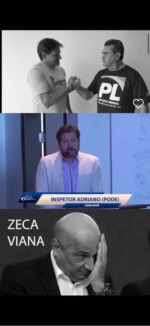 Vereador Adriano acusa oposição de corrupção na pessoa de Zeca Viana - Em vídeo  diz que Zeca é corrupto e não dá para acreditar no grupo que ele comanda.