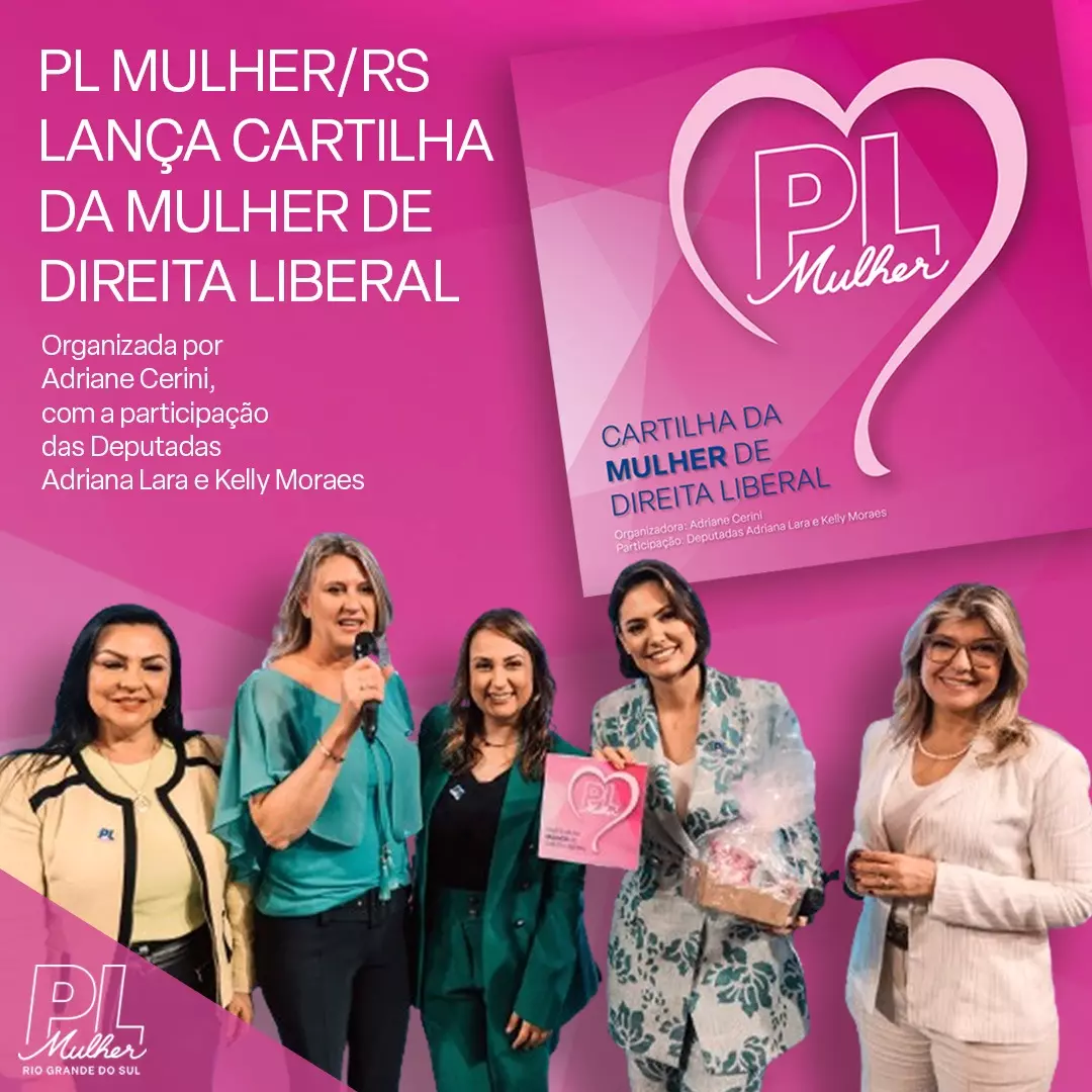 CARTILHA DA MULHER DE DIREITA LIBERAL É ATUALIZADA, CONFIRA