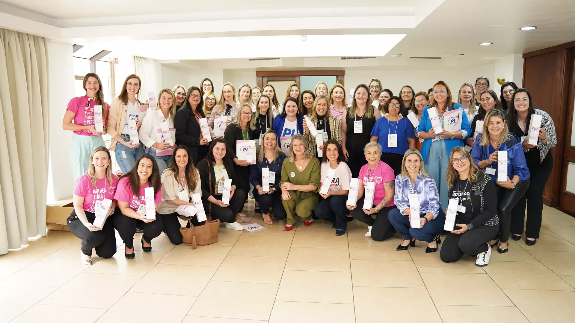 Partido Liberal/RS celebra crescimento expressivo de lideranças femininas em grande encontro em Porto Alegre