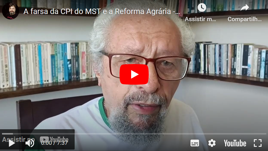 A farsa da CPI do MST e a Reforma Agrária.