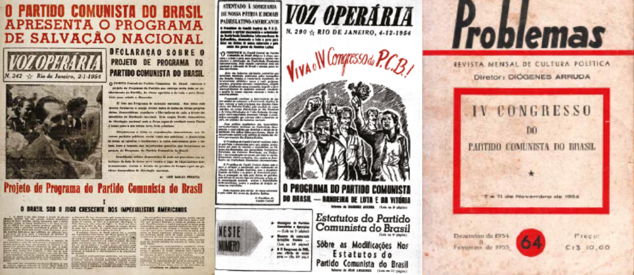 Do Programa do Partido Comunista do Brasil (PCB) de 1954