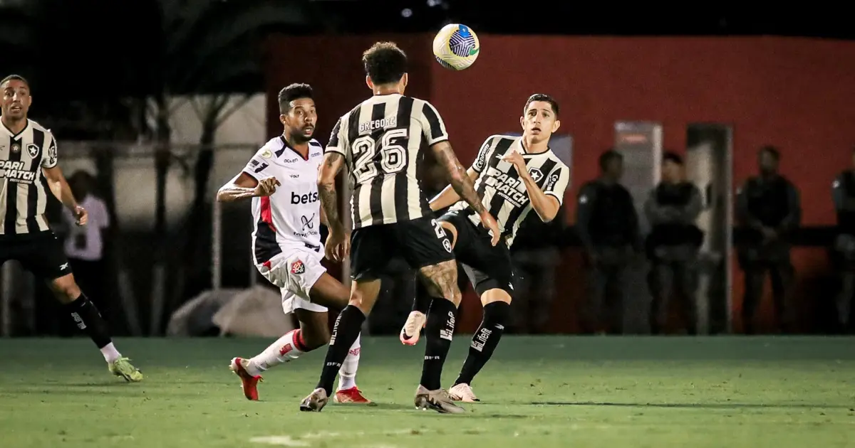 No Barradão, Vitória perde pro Botafogo e segue perto da zona de rebaixamento