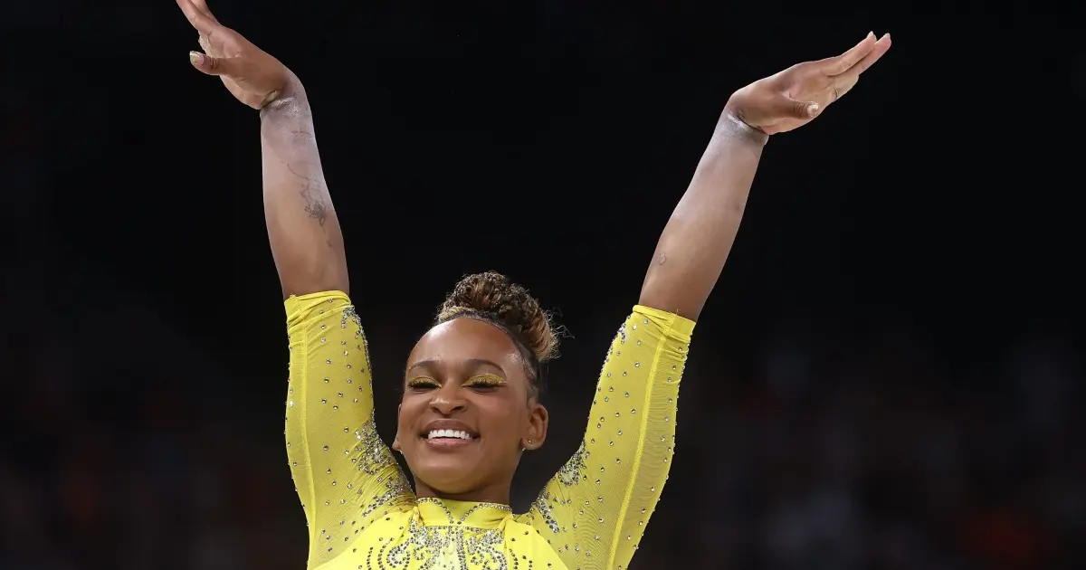 Paris-2024: Rebeca Andrade garante medalha de prata no individual geral da ginástica nas Olimpíadas