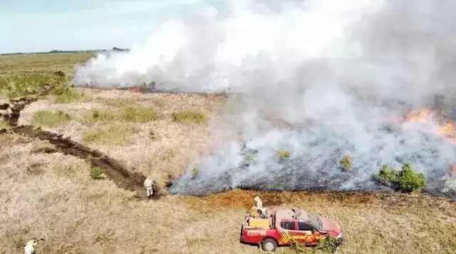 Mato Grosso do Sul registra 13 mil focos de incêndio em 48 horas