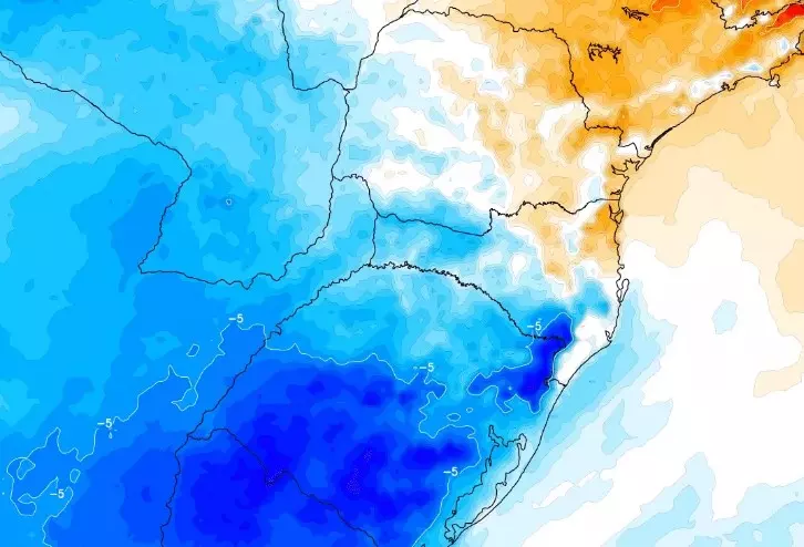 FRIO FORA DE ÉPOCA NO RIO GRANDE DO SUL UM DIA APÓS O NATAL