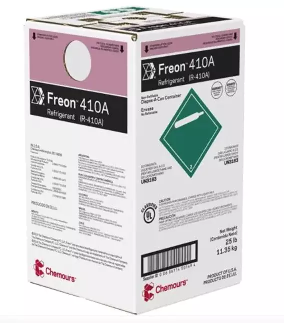 GAS R-410A 11.35KG DAC REFRIGERANTE ONU3163 FREON CHEMOURS