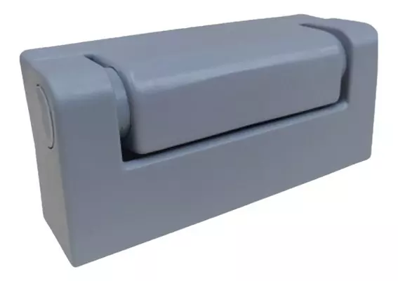 DOBRADIÇA UNIVERSAL PVC LATERAL REVERSÍVEL SEM RAMPA