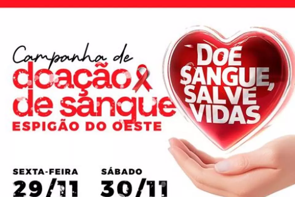 Prefeitura realiza campanha de Doação de Sangue em parceria com a Fhemeron