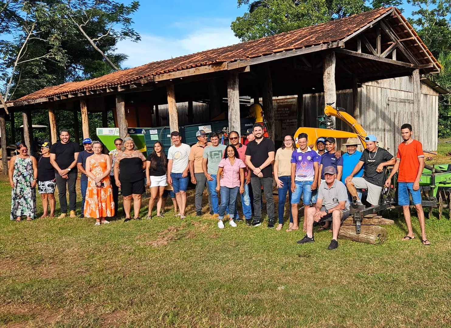 Agricultores agradecem trabalho do deputado Jean Mendonça, em Pimenta Bueno