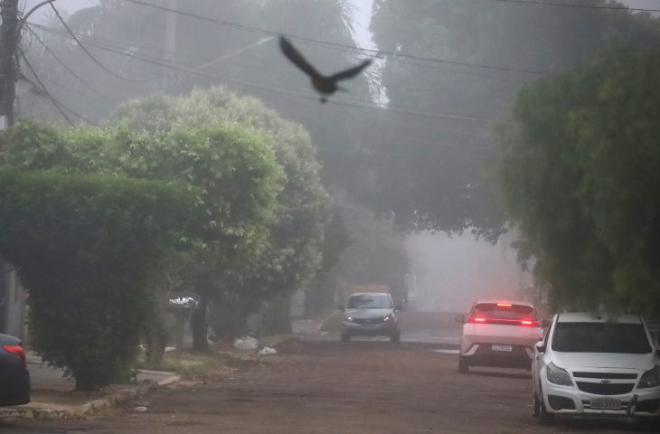 Previsão do tempo: intensa frente fria avança e provoca chuva e frio em Mato Grosso do Sul