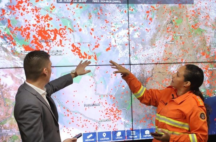 Ações contra incêndios florestais continuam com força máxima em MS