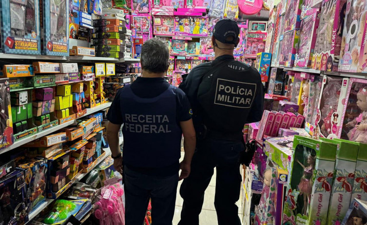 Receita Federal apreende mais de quatro toneladas de mercadorias irregulares em Corumbá