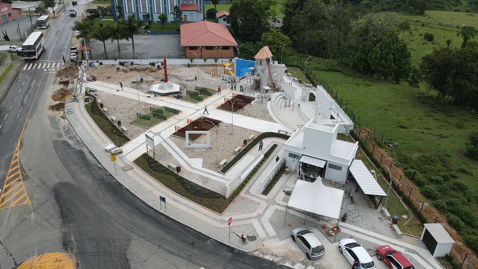 Praça Húngara será inaugurada neste sábado em Jaraguá do Sul