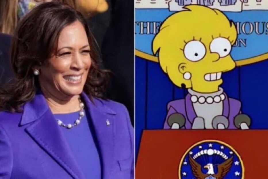 “Os Simpsons” falharam? Trump vence eleições e Kamala Harris não se torna presidente