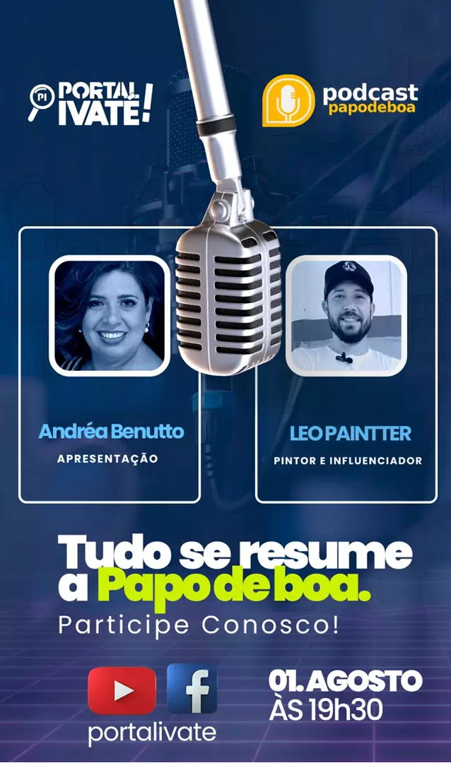 Papo de Boa da semana será com Léo Paintter