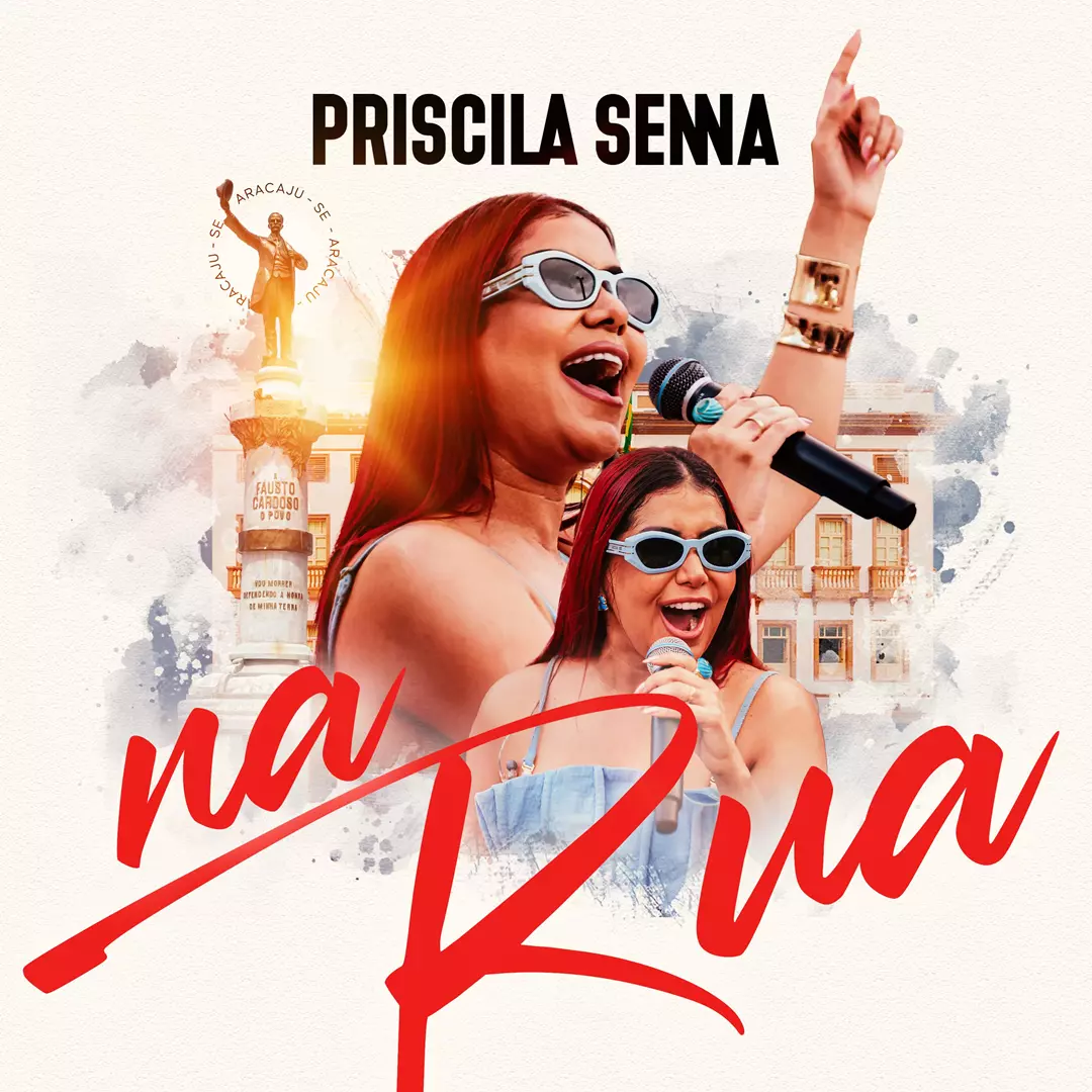 Priscila Senna disponibiliza EP gravado de surpresa no Centro de Aracajú