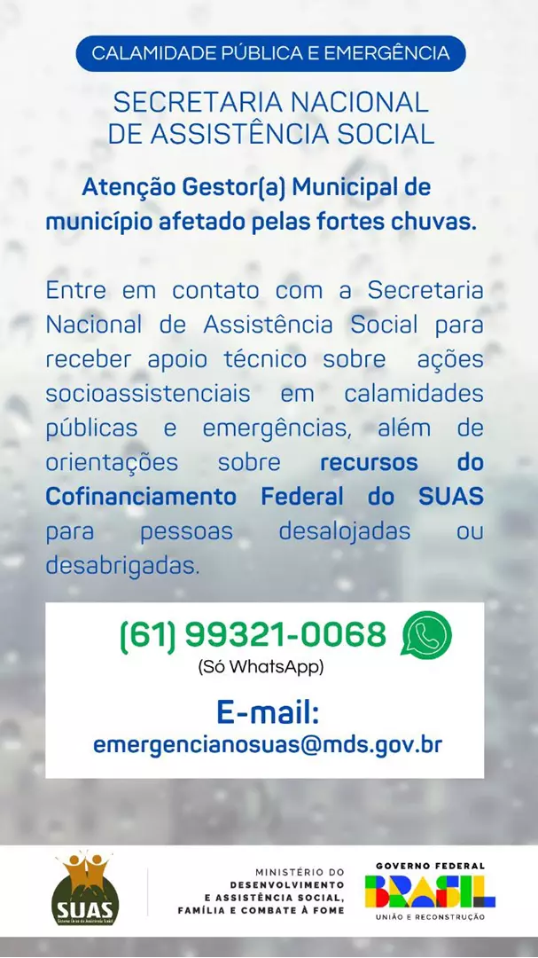 Calamidade (Em Portugues do Brasil)