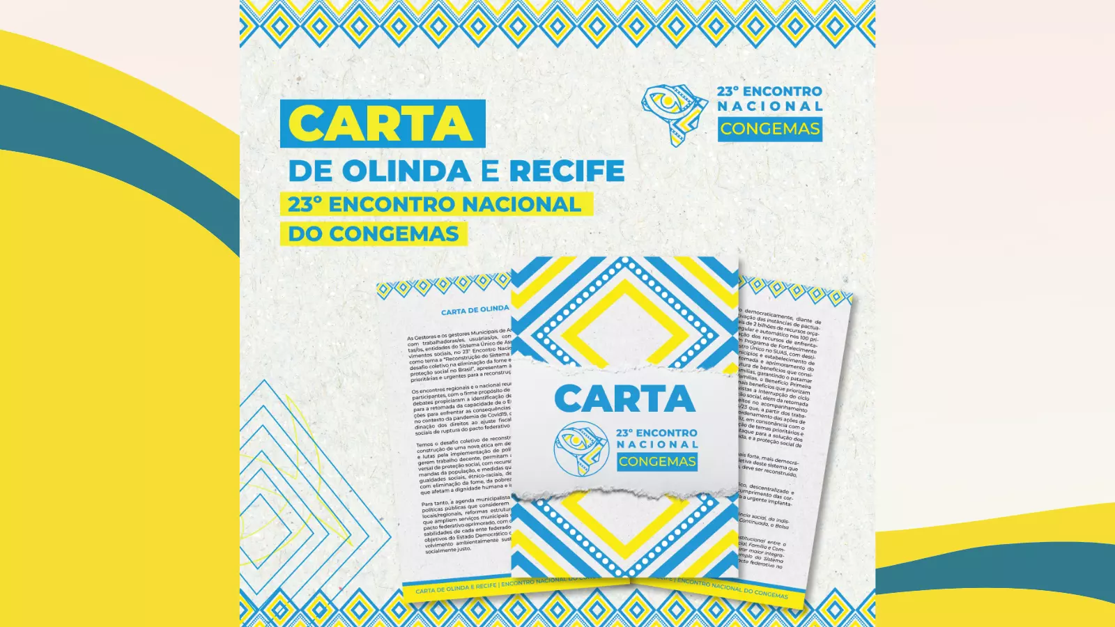 23° ENCONTRO REGIONAL DO COLEGIADO NACIONAL DE GESTORAS/ES MUNICIPAIS DE  ASSISTÊNCIA SOCIAL – CONGEMAS - Notícias - Prefeitura de Macaúbas - Site  Oficial