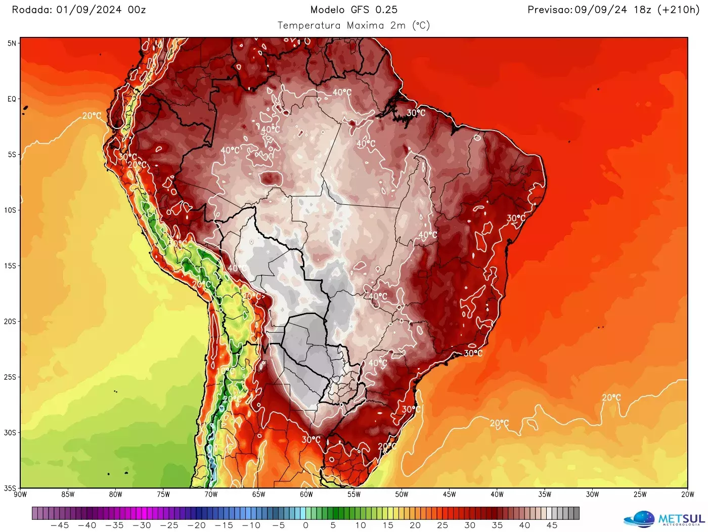 Onda de calor fará de setembro um dos mais quentes da história