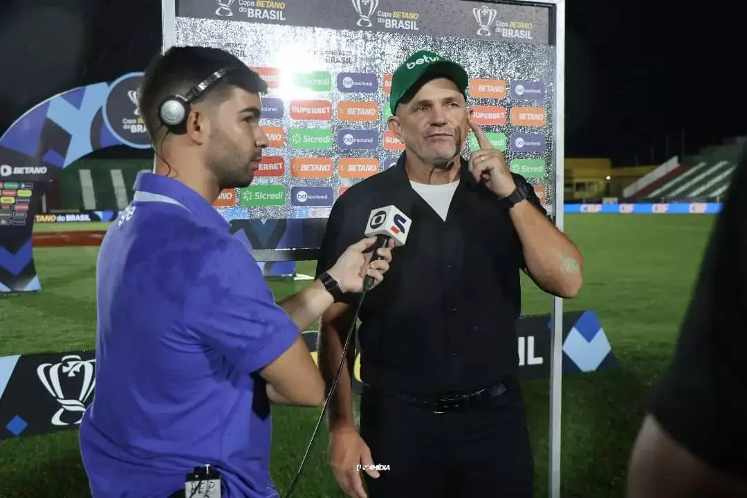 PAULO SCHARDONG: Com treinador extremo conhecedor do futebol mineiro, Sousa-PB, avançou na copa do Brasil.