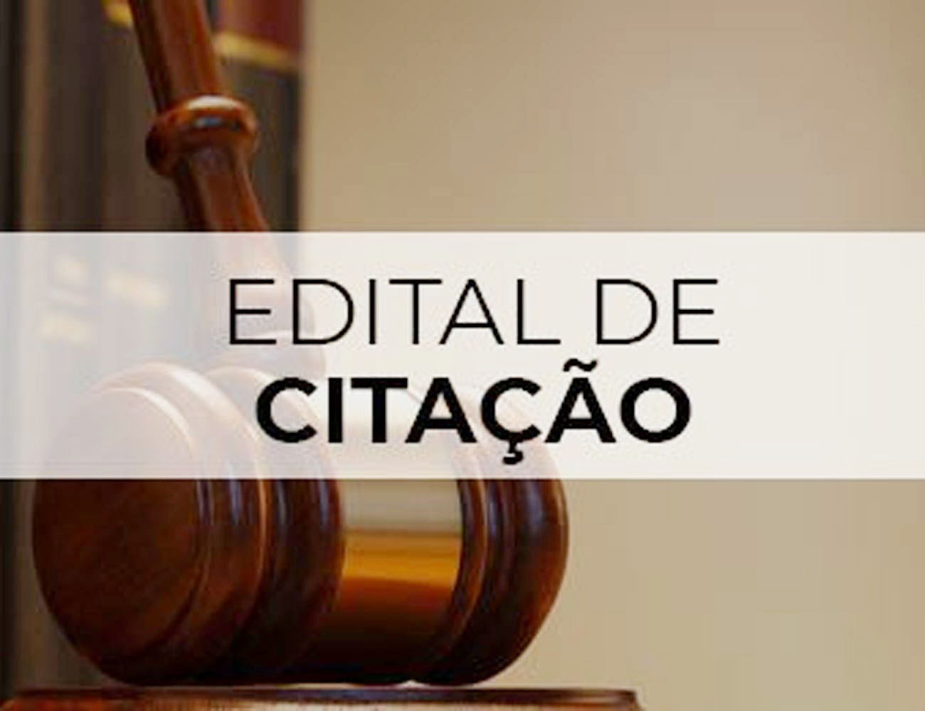 EDITAL DE CITAÇÃO