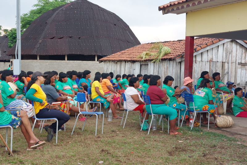 Defensoria Pública explica atuação do órgão no V Encontro de Mulheres Xavantes de Marãiwatsédé