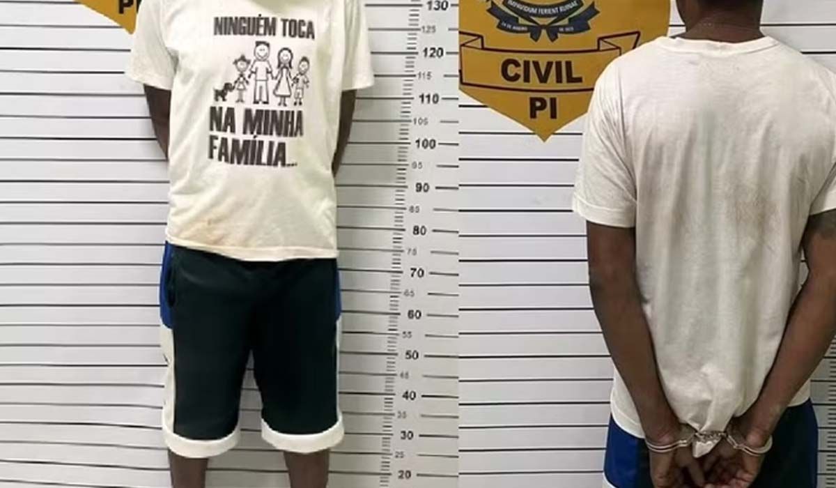 Homem tenta matar filhos e é preso com camiseta sobre família