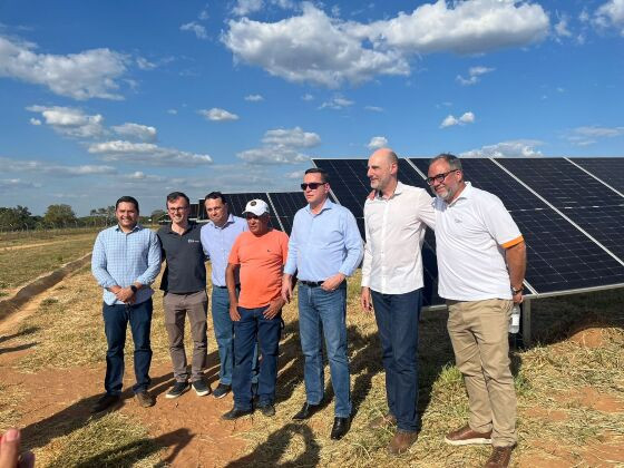 Usina fotovoltaica é inaugurada em Pontal do Araguaia