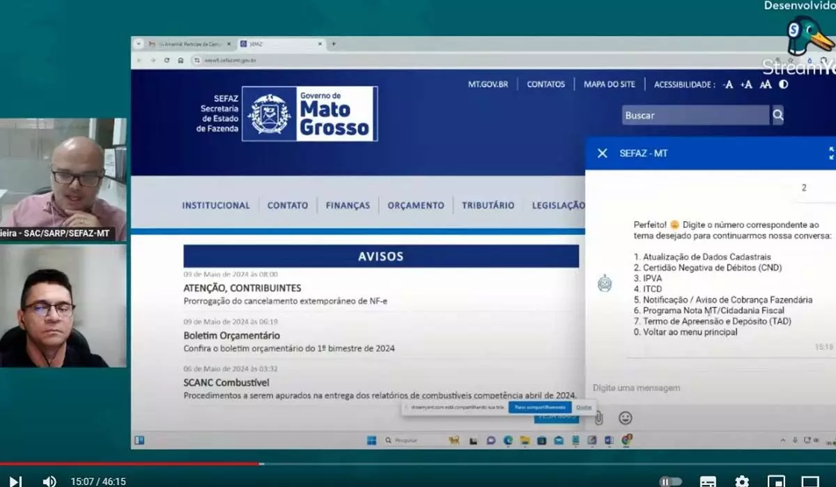 Sefaz disponibiliza novo canal de atendimento digital para o contribuinte