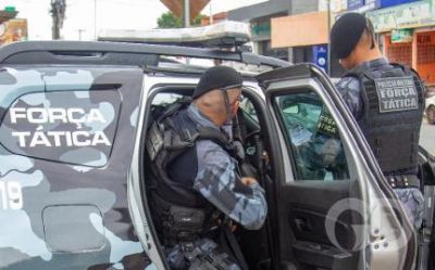 Suspeito de assalto é morto em confronto com a PM em Vila Rica; comparsa de 16 anos é baleado