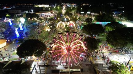 Cidades do agro transformam decoração de Natal em pontos turísticos