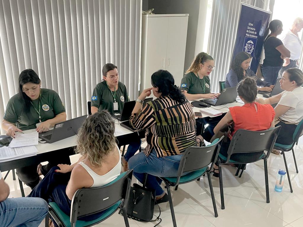 Sema realiza 240 atendimentos sobre Cadastro Ambiental Rural durante mutirão em São Félix do Araguaia