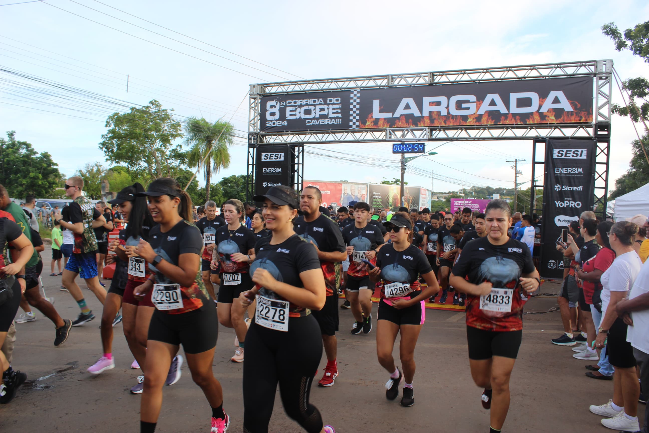 Polícia Militar reúne mais de cinco mil competidores na 8ª Corrida do Bope