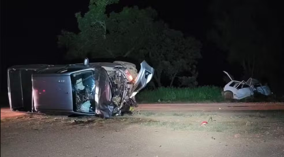 Motorista é preso em Canarana após acidente que matou 3 pessoas